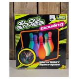Glow Games LED Glow Lawn Bowling Set - 7pc: Outdoor Game with Lights for Ages 4+