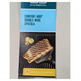 Charbroil Comfort Grip Double Wide Heat-Resistant Grill Spatula Stainless Steel Silver