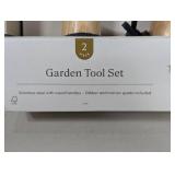 2pc Plant Gardening Tool Set Stainless Steel Finish - Threshold