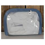 Blue Clear Make-Up Bag/Organizers, Comes with Big Bag & Smaller Bag