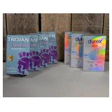 Durex & Trojan Latex Condoms