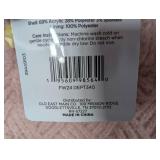 Pom Beanies - 6 ct, One Size, (2 green, 2 white, 2 pink)