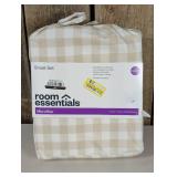 Room Essentials Queen Microfiber Sheet Set, Cream