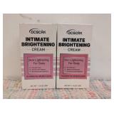 Set of DCSCRK Intimate Brightening Cream Lightening for Body All Skin Type 1.76 oz