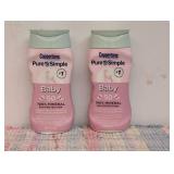 Pair of Coppertone Pure & Simple Baby Mineral Sunscreen - SPF 50 - 6 fl oz: Unscented Paraben-Free Lotion with Zinc Oxide