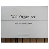 17"x14" Wall Organizer Brown/Black - Threshold