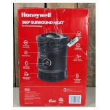 Honeywell HHF360B 1500W 360˚ Surround Indoor Heater Black