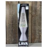 LAVA 14.5" Iridescent Glitter Novelty Table Lamp