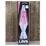LAVA 14.5" Pinwheel Holographic Foil Novelty Table Lamp