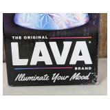 LAVA 14.5" Pinwheel Holographic Foil Novelty Table Lamp