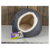Pet Cave Dog & Cat Bed - XS - Gray - Boots & Barkley™: Orthopedic, Indoor, Enclosed Bed