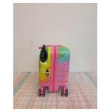 Disney Stitch Checked Hardside Ride on Luggage - Stitch