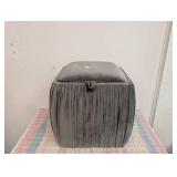 Ruche Storage Ottoman Gray - Threshold designed with Studio McGee