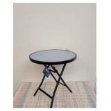 Folding Round Patio Accent Table - Room Essentials