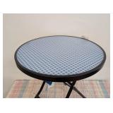 Folding Round Patio Accent Table - Room Essentials