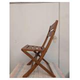 Threshold Wood Folding Patio Chair