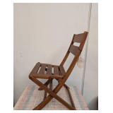 Threshold Wood Folding Patio Chair