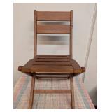 Threshold Wood Folding Patio Chair