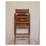Threshold Wood Folding Patio Chair
