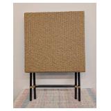 Southport Folding Patio Bistro Table Beige - Threshold