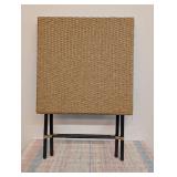 Southport Folding Patio Bistro Table Beige - Threshold