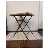 Southport Folding Patio Bistro Table Beige - Threshold