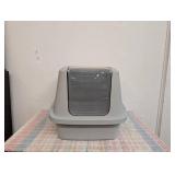 Enclosed Cat Litter Box - Gray - XL - up&up