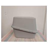 Enclosed Cat Litter Box - Gray - XL - up&up