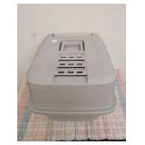Enclosed Cat Litter Box - Gray - XL - up&up