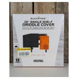 Blackstone 28” Single Shelf Griddle Cover, 600D Polyester, Black