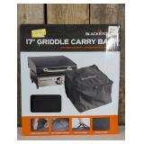 Blackstone 17" Griddle Carry Bag Cover - Black: Weather-Resistant Polyester, Zipper & Handles