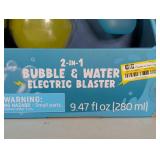 Squirty Squirts 2-in-1 Bubble & Water Electric Blaster