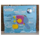 Squirty Squirts 2-in-1 Bubble & Water Electric Blaster