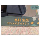 Tent to Canoe and Gym Folding Mat 3 in 1 Play Tent