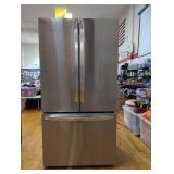LG Standard-Depth 31.7-cu ft 3 -Door 36-in Wide with Ice Maker ( PrintProof Stainless Steel ) ENERGY STAR Certified