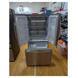 LG Standard-Depth 31.7-cu ft 3 -Door 36-in Wide with Ice Maker ( PrintProof Stainless Steel ) ENERGY STAR Certified