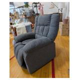 Recliner Chair with Massage and Heating, Home Theater Seating with Lumbar Support, Adjustable Electric Power Lift Chairs - Gray