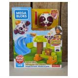 Mega Bloks Peek A Blocks Panda Slide with Big Building Blocks