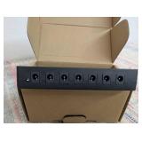 Hiree-H14 Guitar Pedal Power Supply with Seven 9V DC Outputs / 2- 120V AC Output