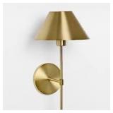 Metal Wall Sconce Brass - Threshold™ designed with Studio McGee