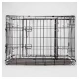 Wire Collapsible Dog Crate - XS/S - Black - Boots & Barkley
