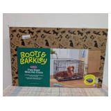 Wire Collapsible Dog Crate - M - Black - Boots & Barkley™