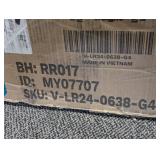 Gray Leather Power Lift Standard Recliner with Power Lift