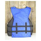 Speedo Adult Life Vest - Blue: Chest 30-52 in, Buckle Closure