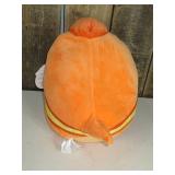 SQUISHMALLOWS 12" Inch Nichelle the Orange DINOSAUR Fuzzy Head Plush