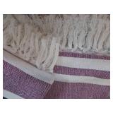 Decorative Throw Blankets  50in x 60in  (set of 3)