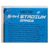 EastPoint Sports 5-in-1 Tabletop Stadium Games