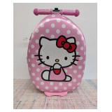 Hello Kitty Hardside Carry On Scooter Suitcase
