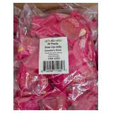 Large Box of Sour Lip Jelly Candy Strawberry Flavored