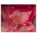 Large Box of Sour Lip Jelly Candy Strawberry Flavored